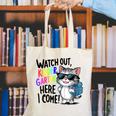 Watch Out Kindergarten Here I Come Cute Cat Back To School Canvas Tote Bag Watch Out Kindergarten Here I Come Cute Cat Back To School Canvas Tote Bag