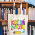 Watch Out Kindergarten Here I Come Kinder Back To School Canvas Tote Bag