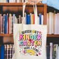 Watch Out KinderGarten Here I Come Shirt Kids Back To School Canvas Tote Bag