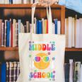 Watch Out Middle School Here I Come Back To School Student Canvas Tote Bag Watch Out Middle School Here I Come Back To School Student Canvas Tote Bag
