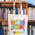 Watch Out Second Grade Here I Come Back To School Boys Girls Canvas Tote Bag