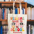 Welcome Back To School Cafeteria Worker Lunch Lady Canvas Tote Bag