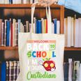 Welcome Back To School Students I'm Your Custodian Proud Canvas Tote Bag Welcome Back To School Students I'm Your Custodian Proud Canvas Tote Bag