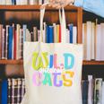 Wildcats School Spirit Groovy Back To School Girls Canvas Tote Bag Wildcats School Spirit Groovy Back To School Girls Canvas Tote Bag