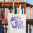 I Will Be Waiting For You At Home Baseball Softball Catcher Canvas Tote Bag