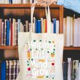 Women's Helping Little Minds Grow Back To School Apparel Canvas Tote Bag Women's Helping Little Minds Grow Back To School Apparel Canvas Tote Bag