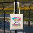 100 Days Of School Baseball Boys Ice Cream Drip 100th Day Canvas Tote Bag