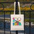 100 Days Of School Baseball Boys Kids Colorful 100th Day Canvas Tote Bag