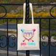 100 Days Of School Ice Cream Drip Baseball 100 Days Smarter Canvas Tote Bag