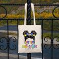 2nd Grade Vibes Messy Hair Bun Girl Back To School First Day Canvas Tote Bag 2nd Grade Vibes Messy Hair Bun Girl Back To School First Day Canvas Tote Bag