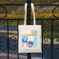 5th Grade Back To School Baseball Drip Ice Cream Game On Canvas Tote Bag