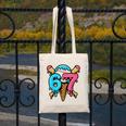 67 Baseball Ice Cream Drip Player Canvas Tote Bag 67 Baseball Ice Cream Drip Player Canvas Tote Bag