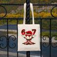 67 Valentine Day Baseball Chocolate Ice Cream Drip Canvas Tote Bag