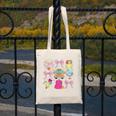 Back To School Coquette School Bus Pencil Canvas Tote Bag Back To School Coquette School Bus Pencil Canvas Tote Bag