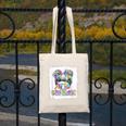 Back To School Hello 5th Grade Cute Messy Bun Tie Dye Girls Canvas Tote Bag