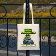 Back To School Kindergarten Retro Monster Truck Dinosaur Boy Canvas Tote Bag Back To School Kindergarten Retro Monster Truck Dinosaur Boy Canvas Tote Bag