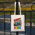 Back To School Pre-K Preschool Monster Truck First Day Boys Canvas Tote Bag