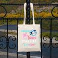 Baseball Or Bows Your Grandma Loves You Gender Reveal Canvas Tote Bag Baseball Or Bows Your Grandma Loves You Gender Reveal Canvas Tote Bag