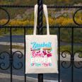 Baseball Or Bows Poppa Loves You Gender Reveal Canvas Tote Bag Baseball Or Bows Poppa Loves You Gender Reveal Canvas Tote Bag