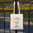 Baseball Drip Ice Cream First Day Back To School Cute Girls Canvas Tote Bag