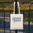 Baseball Grandma Graphic Canvas Tote Bag