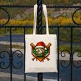 Baseball Xmas Christmas Baseball Ice Cream Drip Boys Canvas Tote Bag