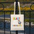 Blast Off Into Kindergarten Back To School Rocket Canvas Tote Bag Blast Off Into Kindergarten Back To School Rocket Canvas Tote Bag