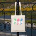 Checkered Principal Lightning Bolt Back To School Canvas Tote Bag
