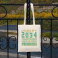 Class Of 2034 Countdown In Progress Fun Back To School Retro Canvas Tote Bag Class Of 2034 Countdown In Progress Fun Back To School Retro Canvas Tote Bag