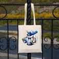 Cool Rabbit Baseball Easter Men Boy Toddler Kid Canvas Tote Bag