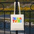 Cool Twins Just Showed Up Kid Boy Teen Twin Back To School Canvas Tote Bag