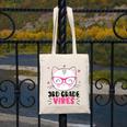 Cute 3rd Grade Vibes Cat Kitten Lover Back To School Girls Canvas Tote Bag Cute 3rd Grade Vibes Cat Kitten Lover Back To School Girls Canvas Tote Bag
