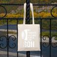 Cute Favorite Baseball Player Is My Son Women Men Canvas Tote Bag