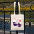 Dad Rookie Of Year 1st Birthday Baseball Theme Matching Canvas Tote Bag Dad Rookie Of Year 1st Birthday Baseball Theme Matching Canvas Tote Bag