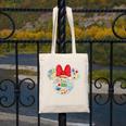 Disney Minnie Mouse Back To School Supplies Face Outline Canvas Tote Bag Disney Minnie Mouse Back To School Supplies Face Outline Canvas Tote Bag
