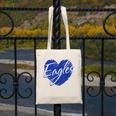 Eagles Heart Back To School Spirit B Canvas Tote Bag Eagles Heart Back To School Spirit B Canvas Tote Bag