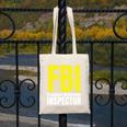FBI Frequent Bathroom Inspector Back To School Canvas Tote Bag FBI Frequent Bathroom Inspector Back To School Canvas Tote Bag