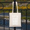 Fifth Grade Dude First Day Back To School Boys Kids Canvas Tote Bag Fifth Grade Dude First Day Back To School Boys Kids Canvas Tote Bag