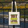 First Day Of 1st Grade Level Unlocked Back To School For Boy Canvas Tote Bag