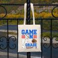 Game On First Grade Boy Baseball Back To School Canvas Tote Bag Game On First Grade Boy Baseball Back To School Canvas Tote Bag
