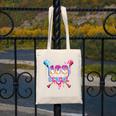 Happy 100 Days Of School Baseball Drip Theme Party 100th Day Canvas Tote Bag Happy 100 Days Of School Baseball Drip Theme Party 100th Day Canvas Tote Bag