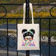 Hello First Grade Shirt Messy Bun Tie Dye Back To School Canvas Tote Bag Hello First Grade Shirt Messy Bun Tie Dye Back To School Canvas Tote Bag