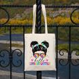 Hello Kindergarten Shirt Messy Bun Tie Dye Back To School Canvas Tote Bag Hello Kindergarten Shirt Messy Bun Tie Dye Back To School Canvas Tote Bag