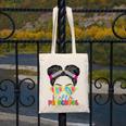 Hello Preschool Messy Bun Tie Dye Back To School Girls Kids Canvas Tote Bag Hello Preschool Messy Bun Tie Dye Back To School Girls Kids Canvas Tote Bag