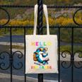 Hello Second Grade Dolphin Lover Back To School Kid Boy Girl Canvas Tote Bag Hello Second Grade Dolphin Lover Back To School Kid Boy Girl Canvas Tote Bag