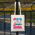 HUGvyn 100 Days Of School Baseball Ice Cream Teacher Student Canvas Tote Bag HUGvyn 100 Days Of School Baseball Ice Cream Teacher Student Canvas Tote Bag