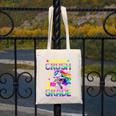 I'm Ready To Crush 3rd Grade Back To School Dancing Unicorn Canvas Tote Bag