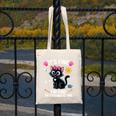 It's Fine I'm Fine Everything Is Fine Cat Back To School Canvas Tote Bag
