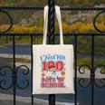 I Just Hit 100 Days Of School Baseball 100th Day Boys Kids Canvas Tote Bag