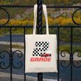 Kids Race Car 2nd Second Grade Boys Cars Lovers Back To School Canvas Tote Bag